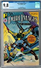 Pure Images v3 #2 CGC 9.8 (1990, Pure Imagination) Theakston Cover, Powerhouse picture
