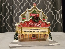 Vintage Hawthorne Village Coca-Cola Theater Sculpture # A04965 No Box Have Foam picture