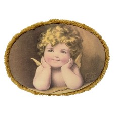 Vintage Angel Pillow Bessie Pease Gutmann Victorian Cherub Home Works 16