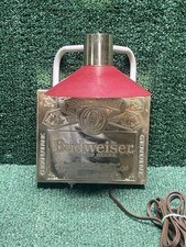 Budweiser 1984 Extremely Rare Wall Sconce Lamp- Tested And Working.  picture