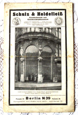 Brochure - Schulz & Holdfleiß Kunstschmiede Berlin - 1927 picture