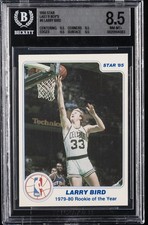 1985 STAR LAST 11 ROY'S #6 LARRY BIRD BGS 8.5 picture