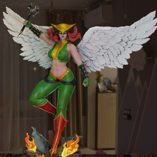 Hawkgirl Figure / Statue various sizes picture