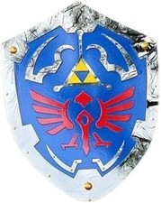 MEDIEVAL Metal Legend of Zelda Inspired Hylian Templar Shield picture