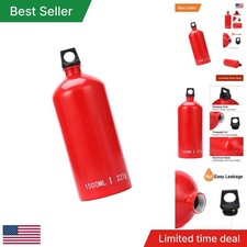 Oil Burning 1.5L Aluminum Oil Fuel Bottle Alcohol Liquid Gas Oil Container For picture