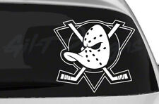 Anaheim Mighty Ducks Logo Vinyl Decal Sticker, Mighty Ducks Decal, Hockey, Puck picture