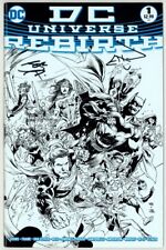 Ethan Van Sciver & Joe Prado SIGNED 1:100 Variant DC Universe Rebirth #1 Batman picture