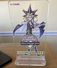 Konami Yu-Gi-Oh Official Tournament Store Second Place Trophy Yami Yugi picture