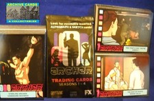 2014 Cryptozoic Archer Season 1-4 BASE trading cards set and wrapper picture