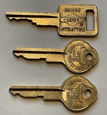 Lot of 3 Vintage GM General Motors Briggs & Stratton BASCO Keys Knock Out picture