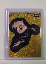 Topps 2025 Marvel Comic Book Heroes Black Cat Gold Shimmer /24 picture