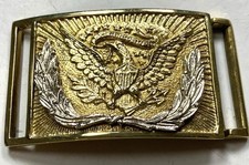 Civil War US Union Federal Eagle Belt Buckle picture