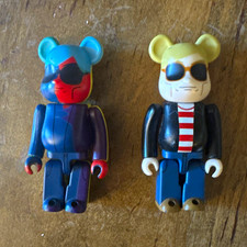 Medicom Toy Be@rbrick Andy Warhol 100% Silkscreen & 60’s Style figures picture
