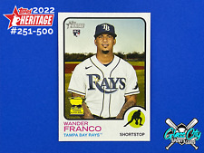 2022 Topps Heritage Baseball Cards #251-500 You Pick & Complete Your Set. picture