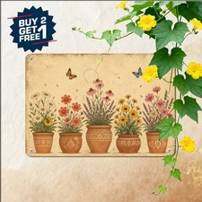 vintage life garden metal tin sign indoor decorative picture