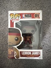 Lebron James Cleveland Funko Pop .01. In pretty good shape just a small wear picture