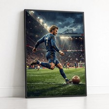Poster Football - David Beckham Football Ultra-HD Art Print picture