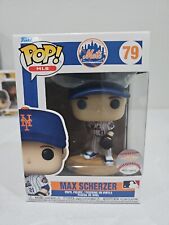 Funko Pop MLB: Mets - Max Scherzer (Home Jersey) 79 With Protector  picture