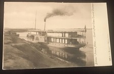 Vintage RPPC Cairo Cook’s First Class Tourist Steamer Transportation Ship UNUSED picture
