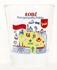 Lodz Poland Great Polish Cities Collection Shot Glass picture