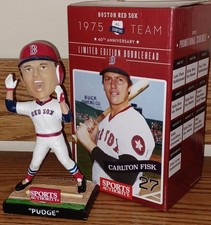 HOF Carlton FISK - Boston Red Sox 1975 World Series Commemorative Bobblehead picture