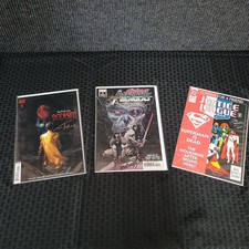 Lot of 3 autographed Comics, Marvel, DC certificate of authenticity. picture