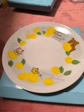 San-X Rilakkuma Fresh Lemon Dish Lawson 2015 Set picture