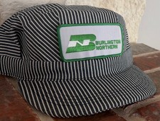 Engineer/Conductor Cap/Hat- Burlington Northern (BN) -adjustable-Adult or Child picture