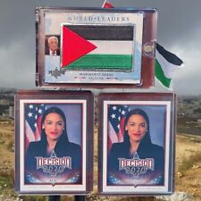 Decision WORLD LEADERS FLAG PATCH GAZA PALESTINE Mahmoud Abbas + AOC Variants picture