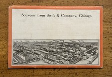 EARLY 1910s Swift & Company Chicago Illinois Souvenir Booklet Union Stock Yards picture