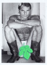 Vintage photo - Colt model Gunther Keller in gapped briefs - Gay interest picture