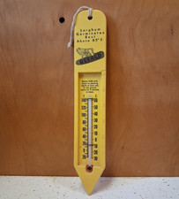 Vintage DEKALB Winged Ear Corn Plastic Soil Thermometer Farm Seed Advertising picture
