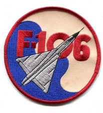 RARE USAF Convair F-106 Delta Dart Fighter Interceptor Patch Cold War Century picture