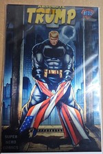 Donald Trump Absolute Batman Homage Comic Silver Metal Cover Remastered Rare picture
