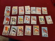 1963 Topps Midgee Flags Cards Lot Of 24 Total (20 Different) picture