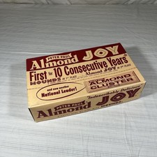 Vintage Peter Paul Almond Joy Box & Lid Rare Good Condition picture