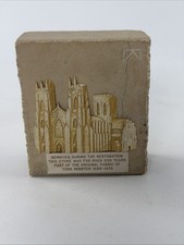 Antique Stone Removed During Restoration Of York Minster 1220-1472 picture