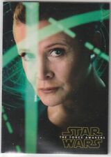 2016 Topps Star Wars The Force Awakens Character Poster #4 Princess Leia Organa picture