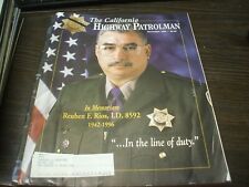 THE CALIFORNIA HIGHWAY PATROLMAN CHP Police Magazine - November 1996 picture