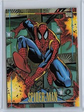 Marvel 1993 Spider-Man #59 Character Card Peter Parker picture