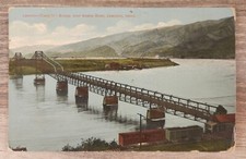 Lewiston Clarkston Bridge over Snake River Lewiston Idaho Posted 1912  Postcard picture