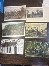 A Lot Of six Antique Postcards 1908 Miami Florida Nh Vera Moran Family history picture