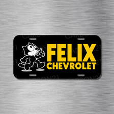 Felix Chevrolet Chevy Aluminum License Plate CAR SUV Truck NEW picture