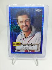 2021 topps chrome Cole Hamels auto /199 picture