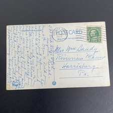 1929 Daytona Beach FL Ivy Lane Vintage Postcard Mrs Wm Goudy Harrisburg PA picture