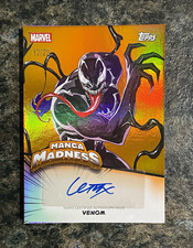2026 Topps Marvel Neon Venom Manga Madness Orange Foil Auto /25 Leirix MMA-6 picture