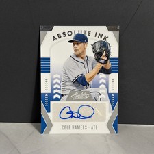 2020 Panini Absolute Absolute Ink /25 Cole Hamels #AI-CH Auto picture
