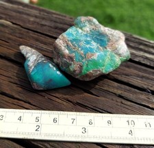 Gem Silica Chrysocolla Rough- Ray Mine Arizona picture