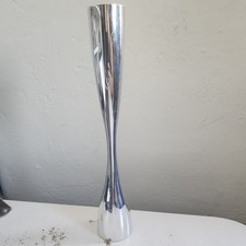 Vintage Nambé Tapered Candle Stick Metal Alloy PreOwned picture