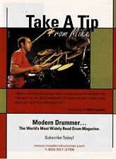 MIKE COSGROVE of ALIEN ANT FARM - MODERN DRUMMER AD - 2002 Print Advertisement picture